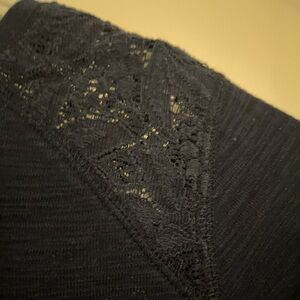 Navy Cotton Top by Chaps